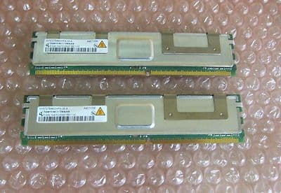 1GB RAM Memory 2 x Infineon 512MB 1Rx8 PC2-5300F-555-11-A0 HYS72T64400HFN-35-A