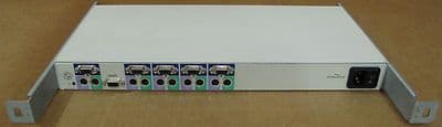 1U HP/Compaq EO1004A Series 4-port Rackmount KVM Switch, P/n ETMA1202
