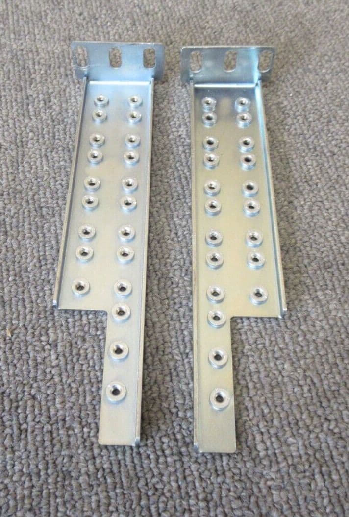 1U Server Cabinet Rack Mount Bracket Rail 42-0002401-02 42-0002403-02