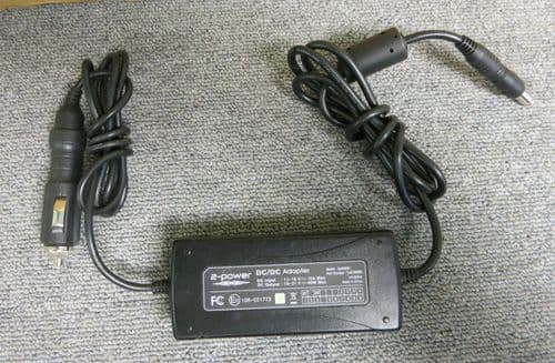 2-Power CAC0698B / SAD9001 Car / Auto Laptop Power Adapter 90 Watt 15-21 Volts