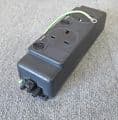 2 Way UK Outlets Under Desk PDU Power Module And Power Cable 230V 13A