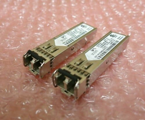 2 x 3COM 3CSFP91 1000BASE-SX SFP 850nm Optical Transceiver GBIC