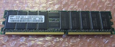 2 x 512MB Sun 371-1116-01 PC2100-20031-Z DDR Server Memory RAM