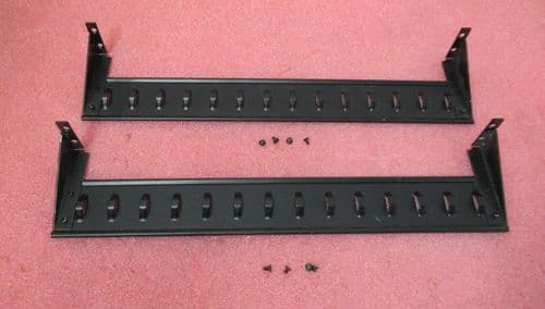 2 x APC 0M-9610-R1-V0 PDU Cord Retention Tray Bracket 15" With Screws For AP7xxx