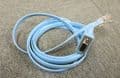 2 x Cisco 72-3383-01 DB9 to RJ45 6ft Flat Ribbon Roll-Over Cable Networking