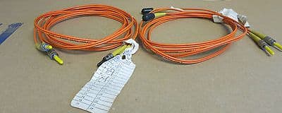 2 x Cisco Fibre Optic Fables Orange 1022M DFC 1 8/125 3395