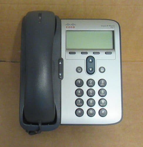 2 x Cisco IP 7911 Business VoIP LAN Wired Office Phone Handset 68-2779-02