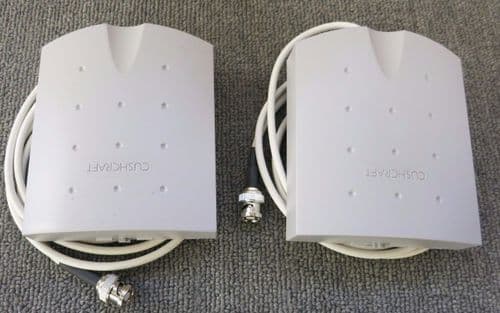 2 x Cushcraft S2307 2300-2500 MHz 7.5DBI Patch Antenna