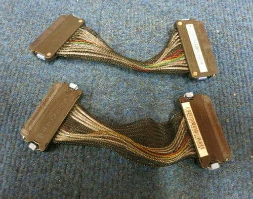 2 x Dell 0KC411 KC411 PowerEdge 2950 Internal SAS Card to Backplane Cable