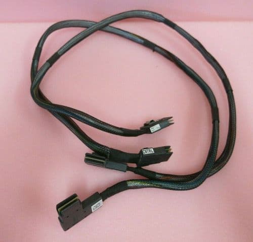 2 x Dell M251M PowerEdge R710 Mini-SAS Backplane to Controller Cable 2.5"