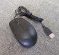 2 x Dell MS111-T KW2YH 0KW2YH Black USB Wired 3-Button Optical Mouse