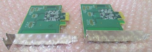 2 x Dell T8V8R Half Height Encryption Secure PCI-e Card Circuit Board 98D58