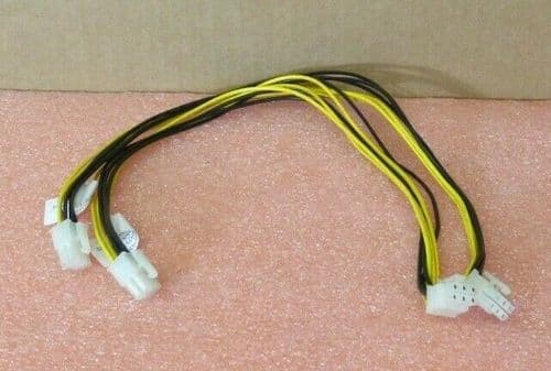 2 x Fujitsu 3.5-inch HDD 45cm MOBO to Backplane Power Cable T26139-Y3939-V502