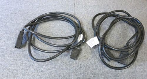 2 x Fujitsu A3C40063776 C19 To C20 Powercord Power Cable 16A 3.5M