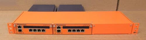 2 x Gigamon 4-Port 10G PoE G-TAP A-TX Splitter In 3-Slot 1U Rackmount Adapter