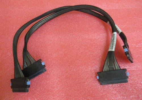2 x HP 361316-009 393275-001 ProLiant ML350 4 Lane SAS SATA MultiLane Cable 19"