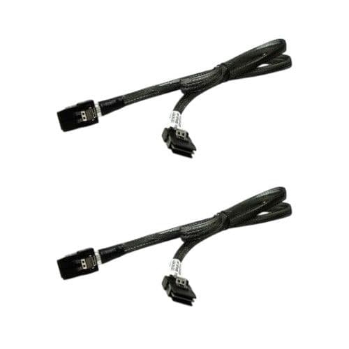 2 x HP 493228-006 80cm Internal Mini SAS Cable - SPS 498426-001