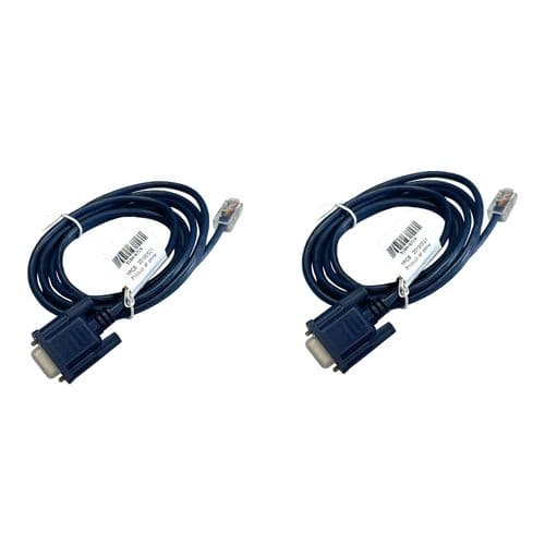 2 x HP 5184-6719 Console Cable G16 DB9 (Serial)-to-RJ45 1.8M