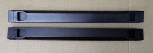 2 x HP 669519-001 Universal Rack Server Cabinet Black Blank Slot Filler Panel