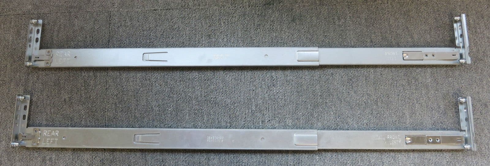2 x HP Foxconn 364676-001 2U Sliding Rail Left Only For ProLiant DL380 ...