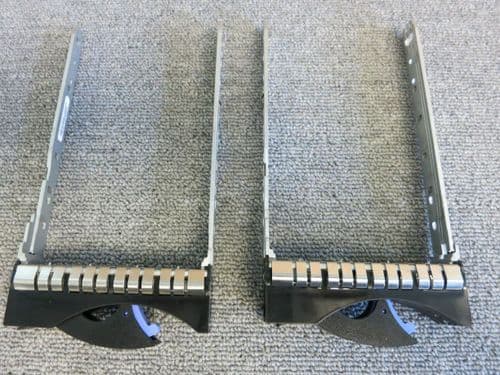 2 x IBM 42R4127 Hard Drive Caddy Tray 3.5" SAS / SATA x3650, x3850, x3550