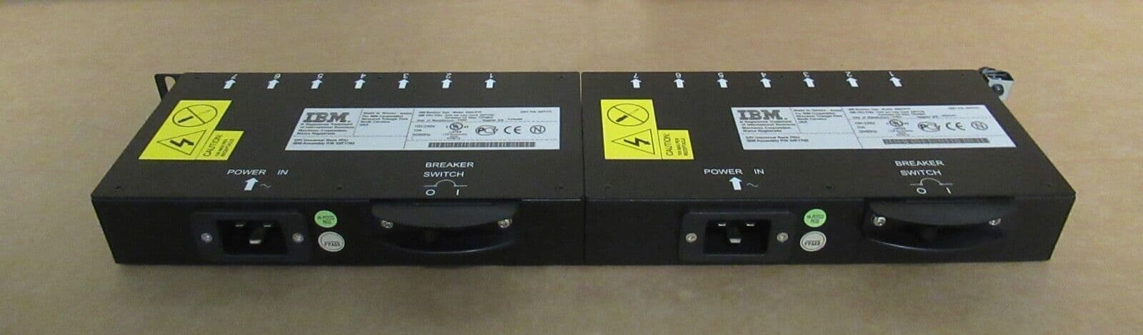 2 x IBM 9306-RTP 32P1762 32P1721 32P1729 73P5843 7 Port DPI Universal ...
