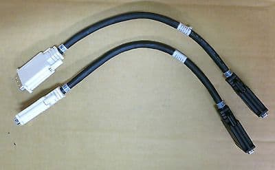 2 x IBM Splitter Cable Dual DVI Male To Female 00N6952