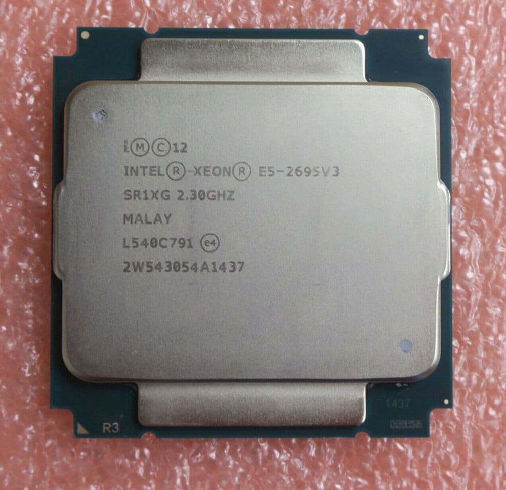 2 x Intel Xeon 14-Core E5-2695V3 2 30GHZ LGA2011-V3 Server CPU ...