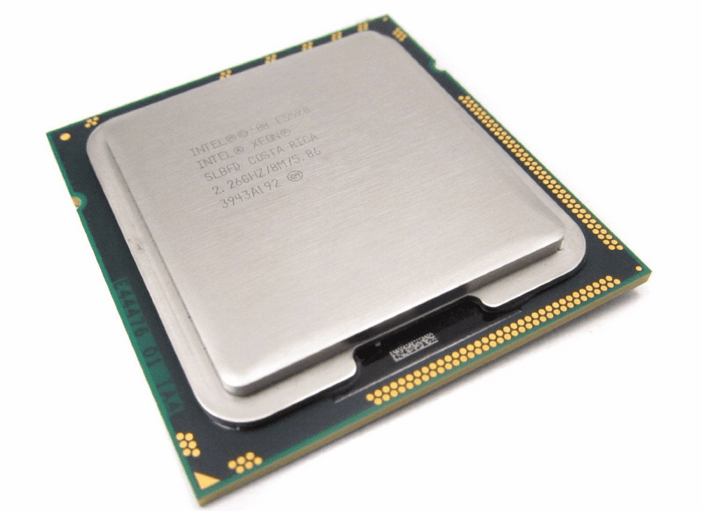 2 x Intel Xeon Quad Core SLBFD E5520 8M 2 26 GHz 5 86 GT/s QPI 90 CPU ...