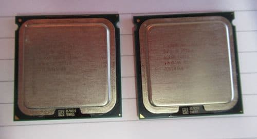 2 x Intel Xeon SL9XR E5310 Quad-Core 1.60GHz 1066MHz FSB 8MB L2 LGA771 Processor