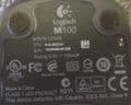 2 x Logitech M-U0026 M90 M100 Grey Optical USB Wired 3-Button Scroll Wheel Mouse