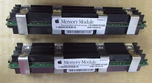 2 x Micron MT18HTF12872JDY-80ED6D4 1GB Memory Ram 800 MHz 240p ECC 1.8V FBDIMM