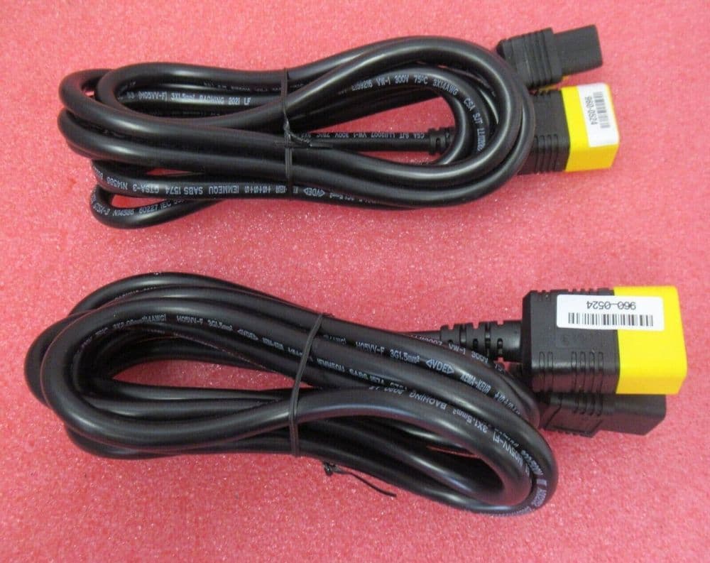 2 x New APC AP8760 Locking C19 To Locking C20 Male To Female Power ...