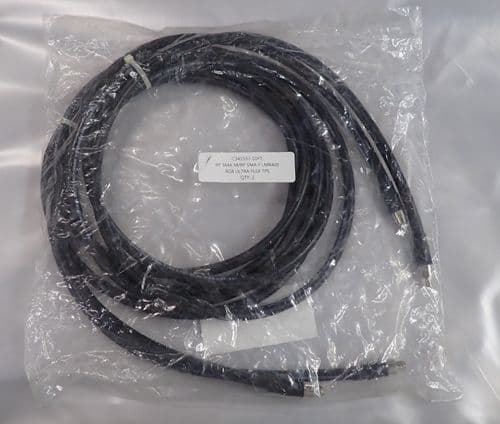 2 x New C341533-10FT RP SMA M / RP SMA F LMR400 Coaxial Cable RG8 Ultra Flex TPE