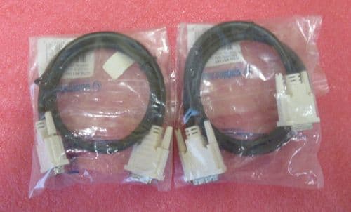 2 x New Cables To Go 81188 1M DVI Dual Link Cable DVI-D Male To DVI-D Male