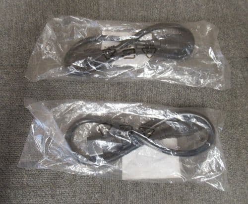 2 x New Dell X364H 0X364H 0.5M C13 Female To C14 Male IEC Extension Cable Black