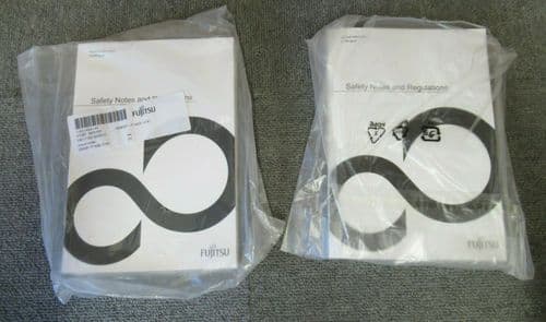 2 x New Fujitsu S26361-F1452-V110 S26361-F1452-V141 Safety Notes and Regulations