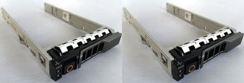 2 x Original Dell 2.5" 8FKXC SAS/SSD/SATA Drive Caddy Tray R630 R720 R730
