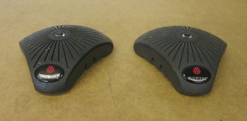 2 x Polycom ViewStation 2201-09174-003 Extended Pod Microphone