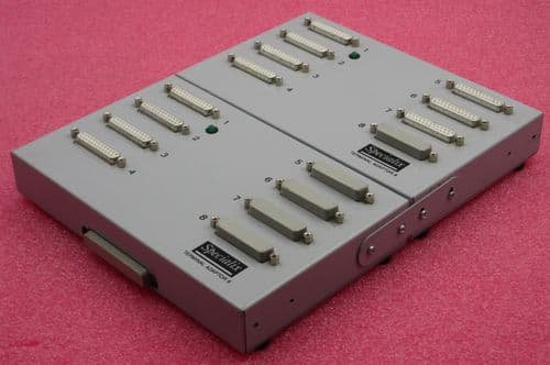 2 x SPECIALIX 00-029000-A TERMINAL ADAPTOR 8 DB25F 8 Female Db25 Ports