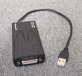 2 x StarTech D6E3F5TI96 CONV-USB2DVI USB To DVI Dual Multi Monitor Video Adapter