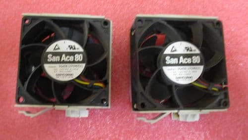 2 x Supermicro 9GA0812P2M0031 FAN-0125L4 80mm Hot-Swap Exhaust Axial Cooling Fan