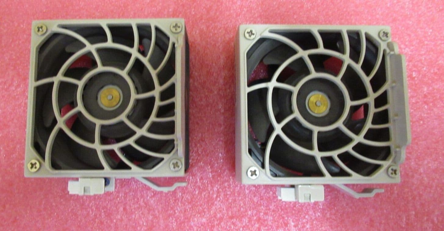 2 x Supermicro 9GA0812P2M0031 FAN-0125L4 80mm Hot-Swap Exhaust Axial ...