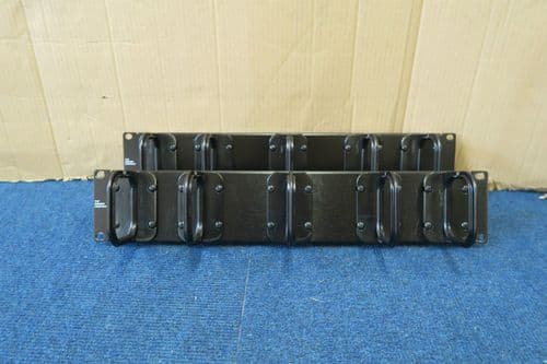 2 x The Siemon Company Large 2U Cabinet PDU Cable Management 5 Hangers WM-144-5