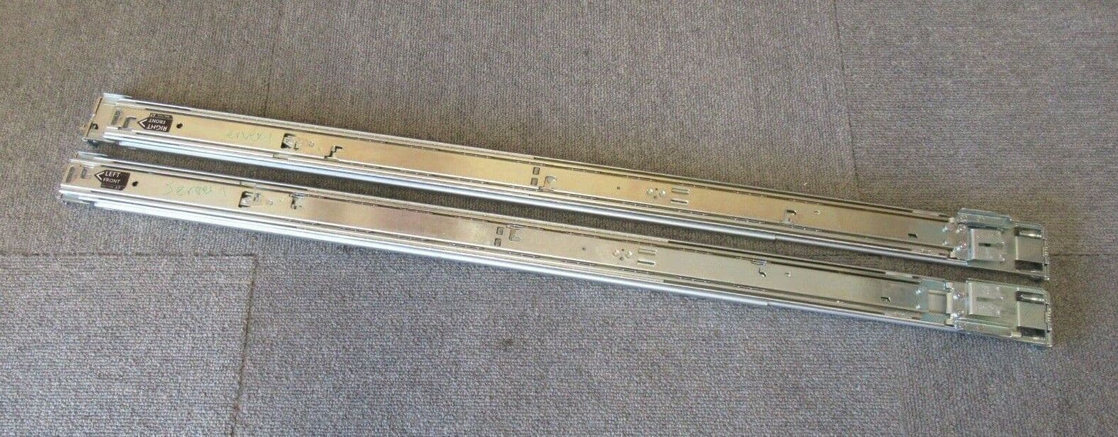 2 xDell Poweredge R630 1U Sliding Ready Rackmount Rail