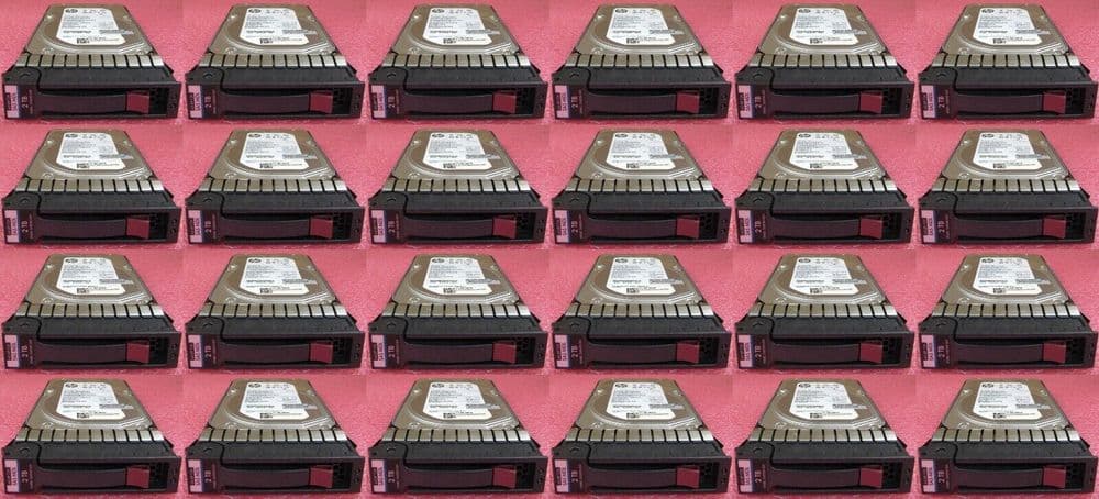 24 x HP 2TB 3.5
