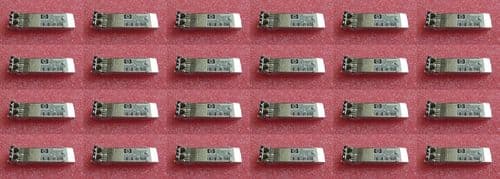 24 x HP AJ716B 8G 8Gbps FC B-Series SFP Transceiver AFBR-57D9AMZ-HP7 670504-001