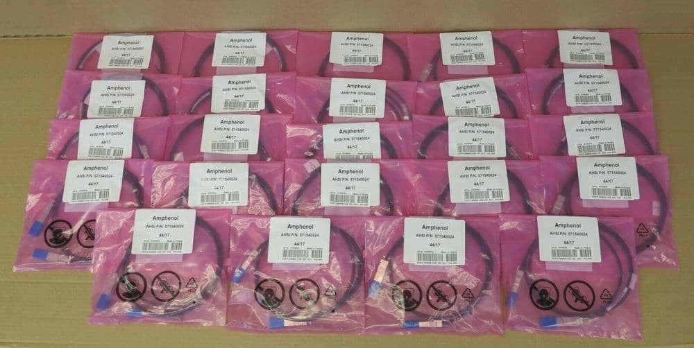 24 x New Dell SFP+ to SFP+ 1.5M 10GB/s HRMV6