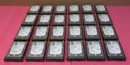 24x HPE 1TB 2.5" SATA 6GB/s 7.2K 64MB Server Gen8/9/10 655710-B21 656108-001 HP