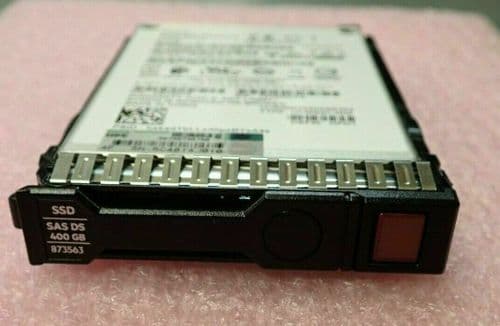 24x HPE 400GB SAS 12G SSD Write Intensive SC SFF 2.5" GEN8 GEN9 GEN10 873351-B21